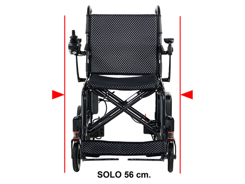 Silla de ruedas eléctrica plegable de carbono R800