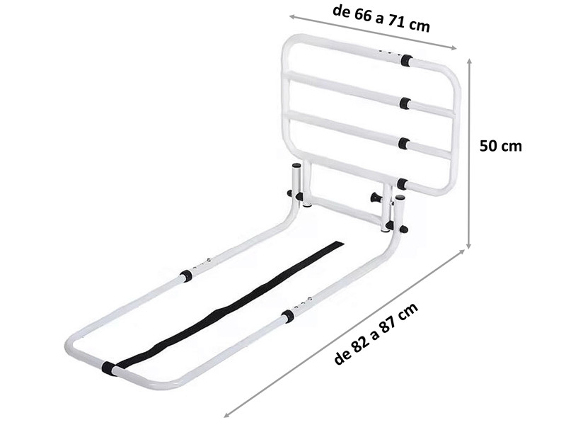 Barandilla corta, extensible y abatible ECO PIVOT RAIL